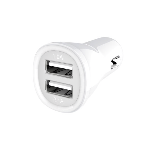 Cargador Kanex Carro 2 Puertos USB - Blanco