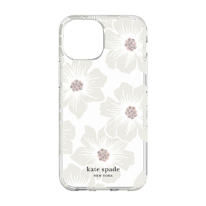 CASE KATE SPADE NY PARA IPHONE 13 MINI - FLORAL CLEAR