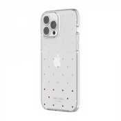 Case Kate Spade NY para iPhone 13 Pro Max- Transparente/Rosa