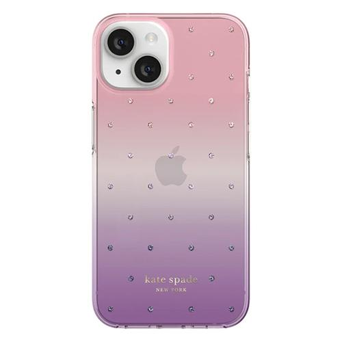 Case Kate Spade NY Protective para iPhone 14 - Violet/Pink