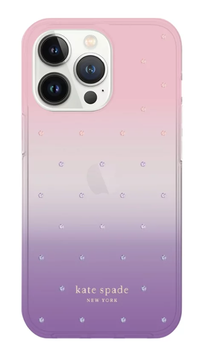 Case KATE SPADE NY Protective para iPhone 14 Pro - Violet/pink