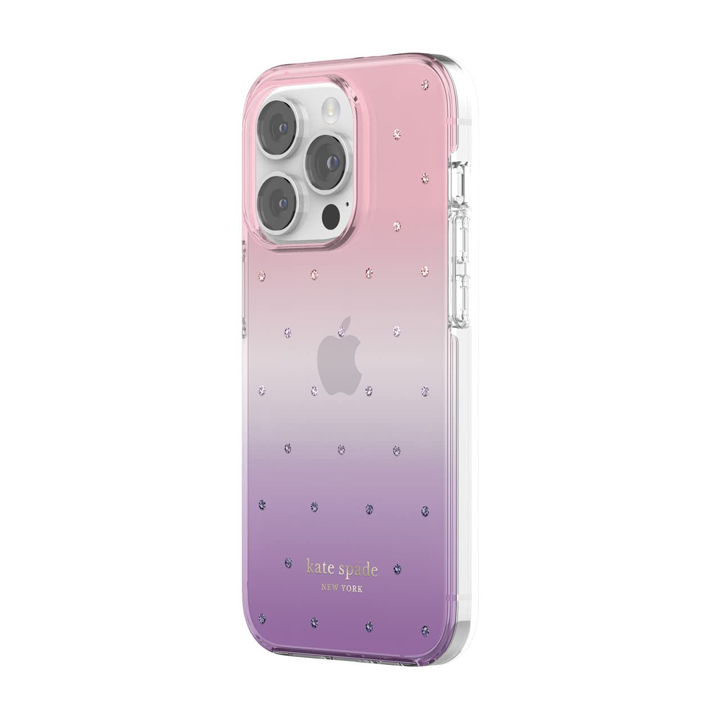 Case KATE SPADE NY Protective Para iPhone 14 Pro - Violet/pink