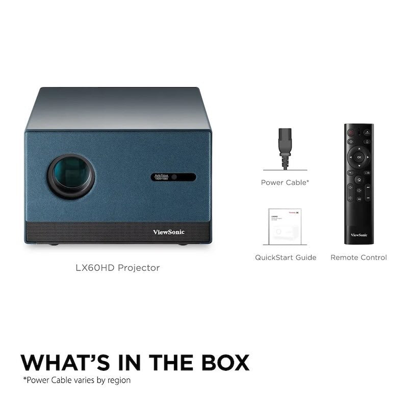 PROYECTOR VIEWSONIC LX60HD LED FULL HD GOOGLE TV