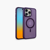 ESTUCHE MAGSAFE IPHONE 15 PRO MORADO