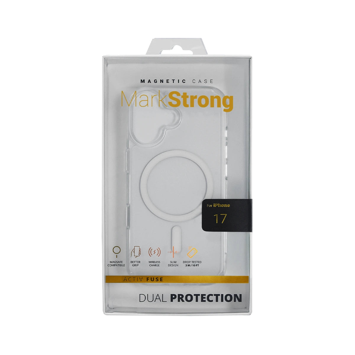 CASE MARKSTRONG IPHONE 17 CLEAR