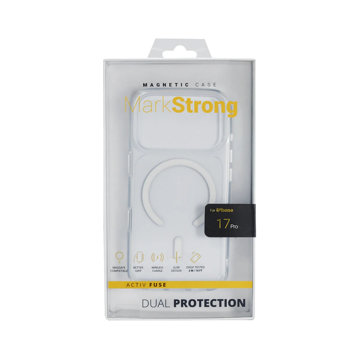 CASE MARKSTRONG IPHONE 17 PRO CLEAR
