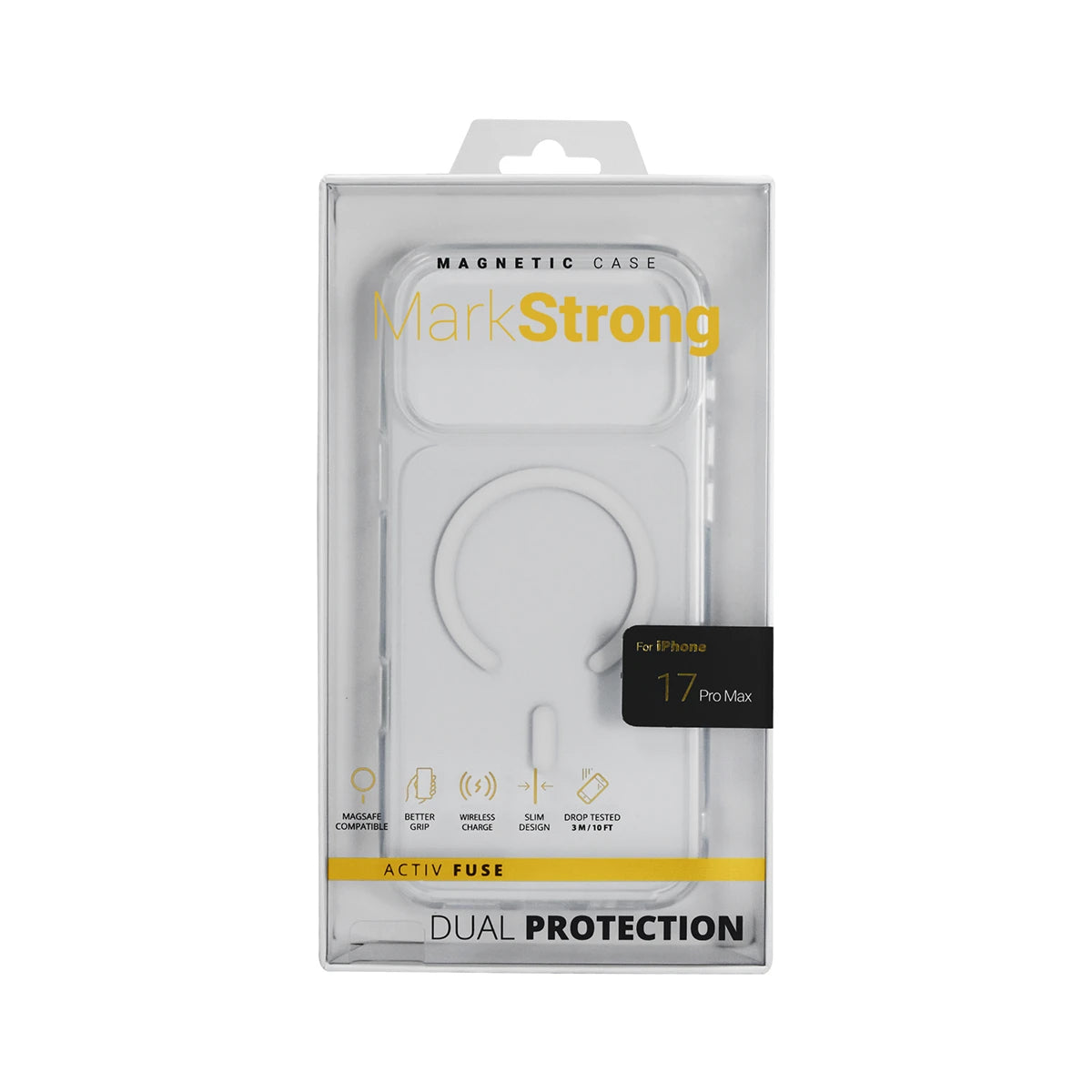 CASE MARKSTRONG IPHONE 17 PRO MAX CLEAR
