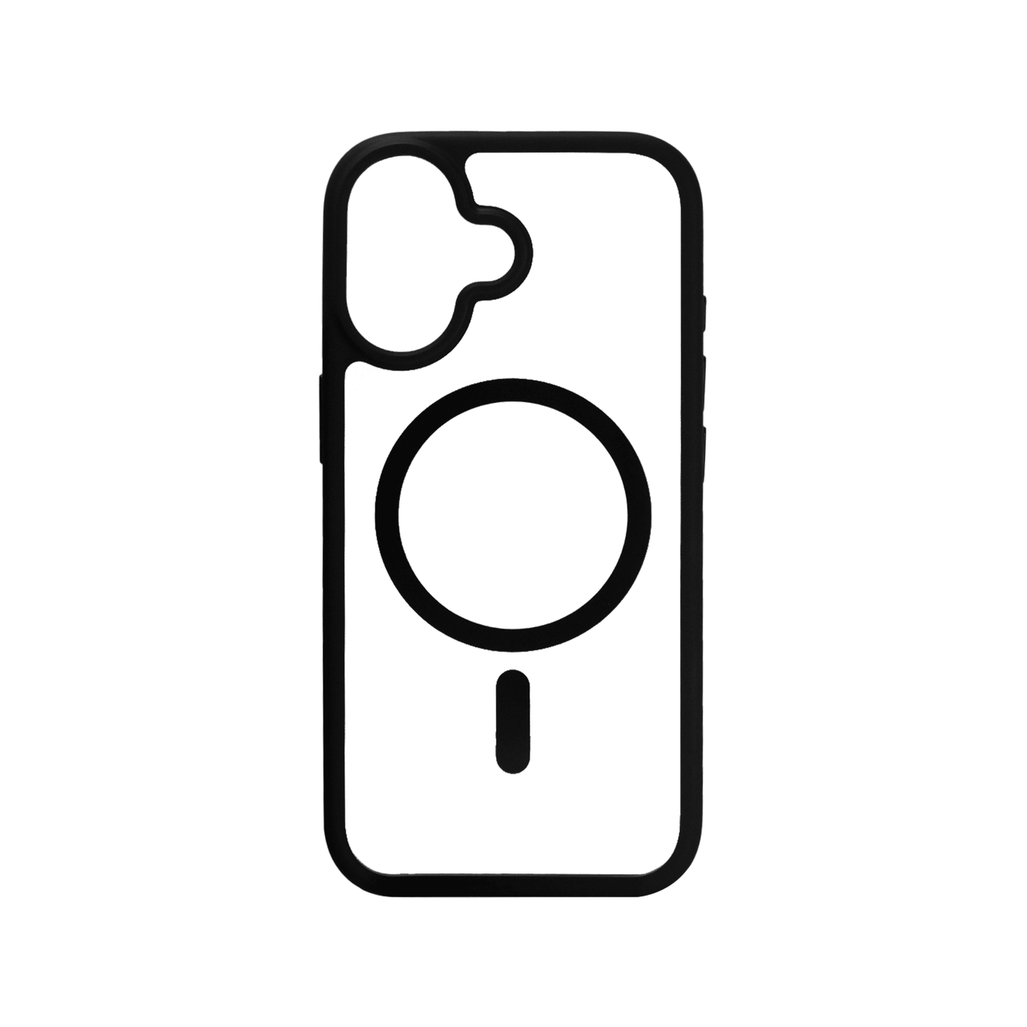 CASE MARKSTRONG IPHONE 17 CLEAR/BLACK