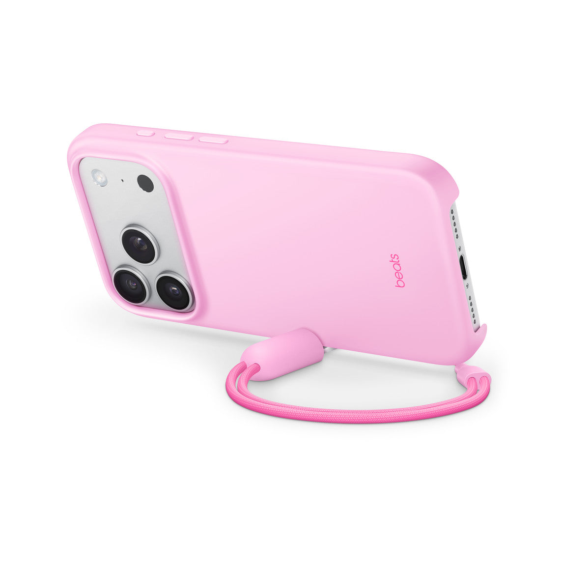 Funda Kickstand de Beats con MagSafe y Control de Cámara para el iPhone 17 Pro Max - Rosa cuarzo