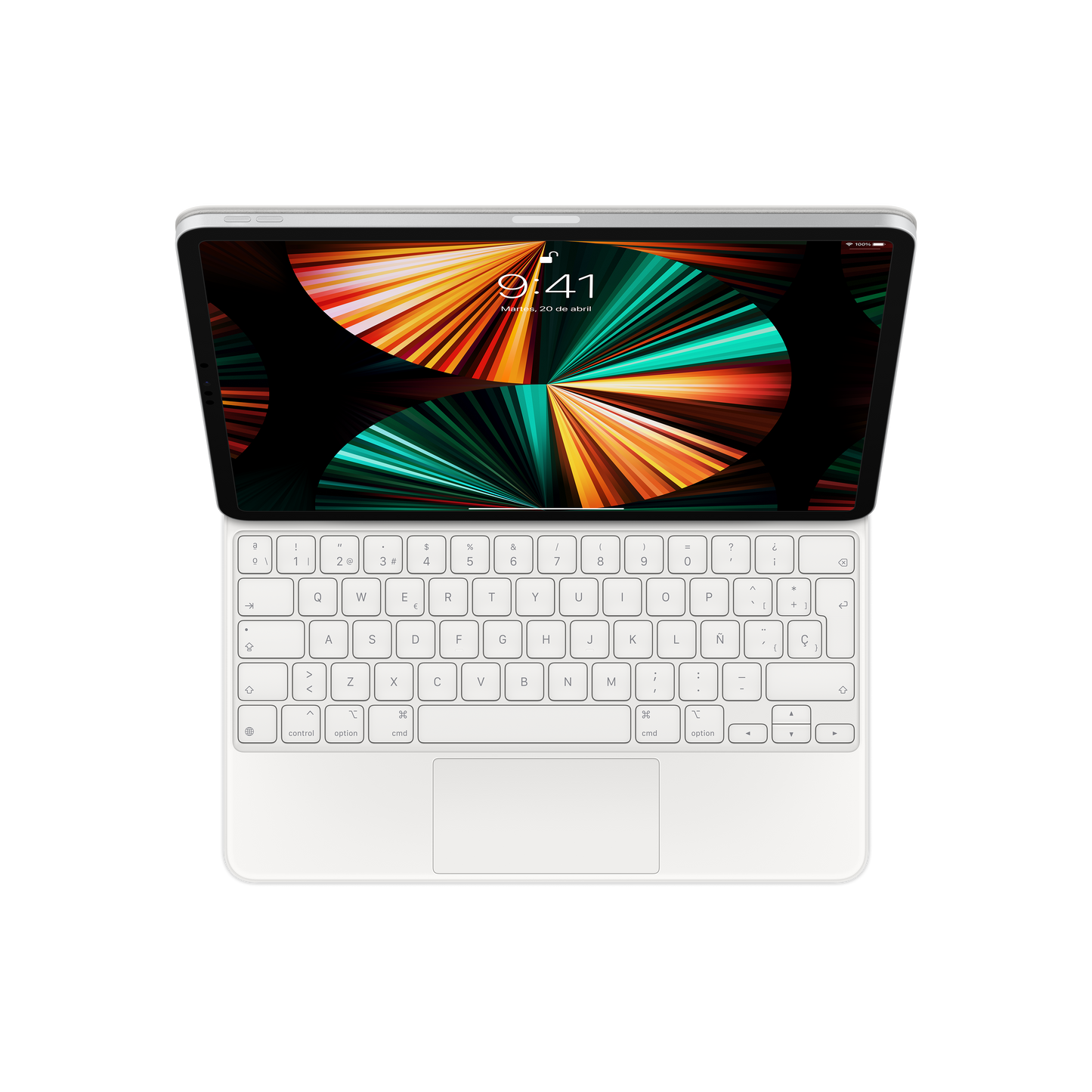Magic Keyboard para iPad Pro de 12.9 pulgadas (5ta generación) - Español (España) - Blanco