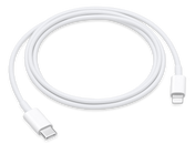 Cable Apple de conector Lightning a USB-C de 1M - Blanco