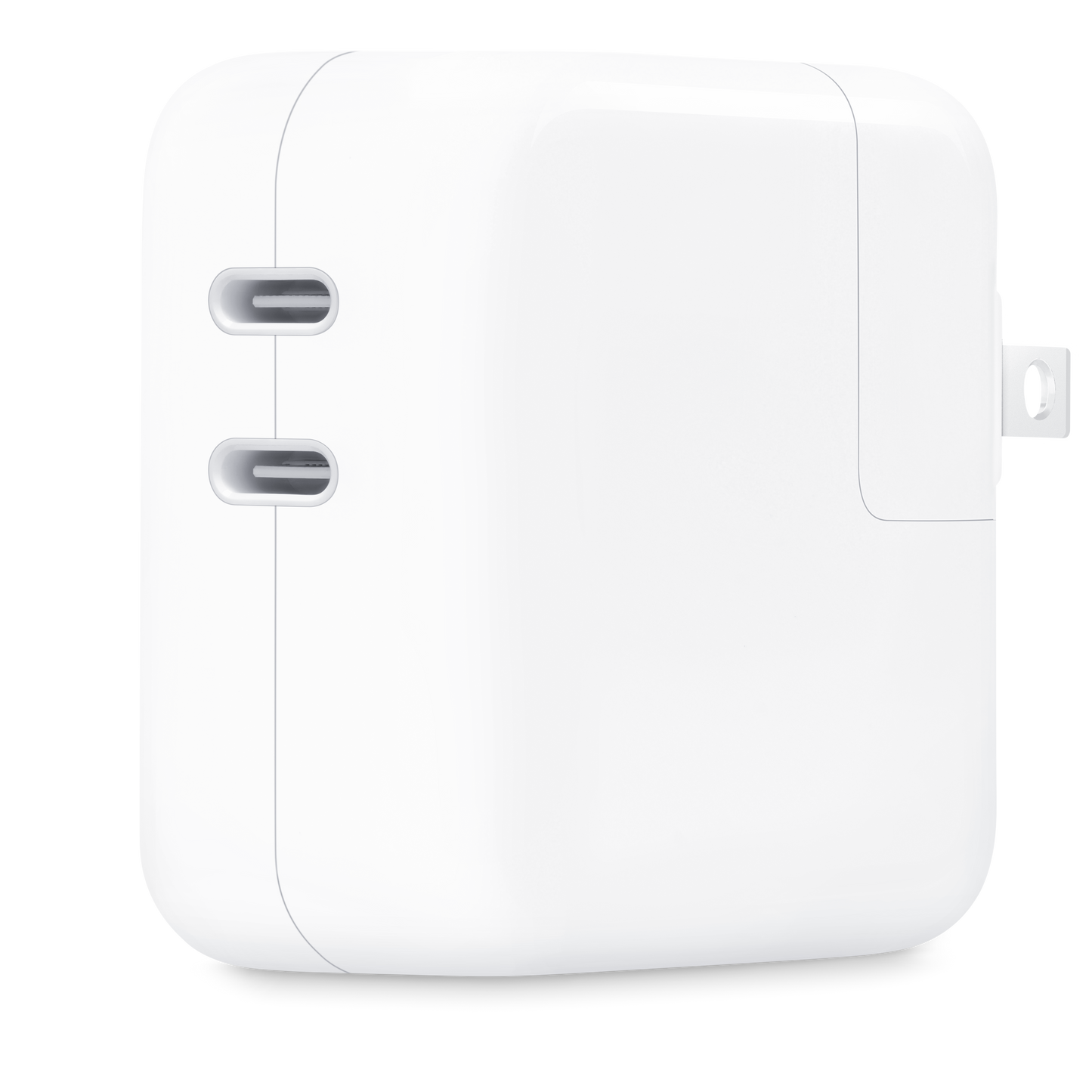 Adaptador de corriente con dos puertos USB‑C de 35 W