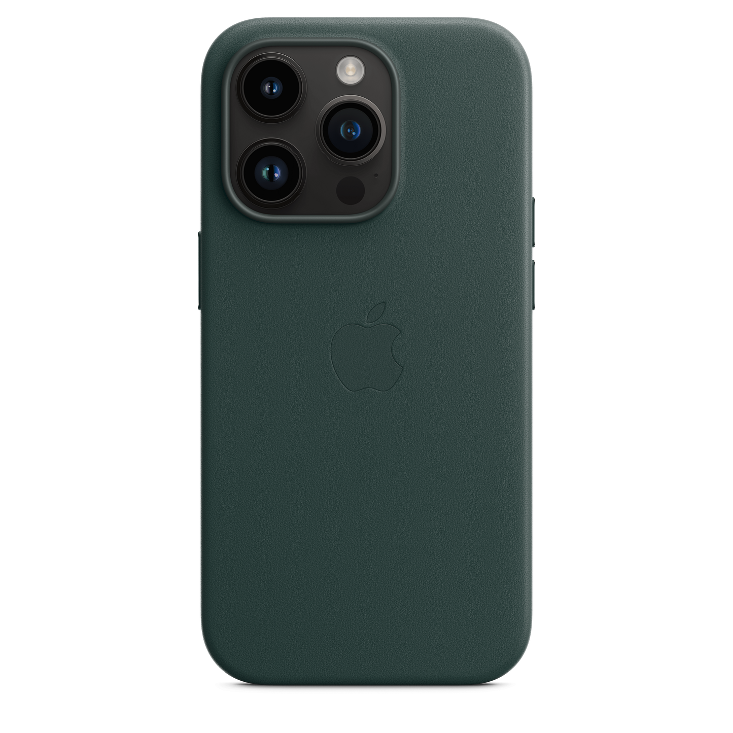 Funda de piel con MagSafe para el iPhone 14 Pro - Verde bosque