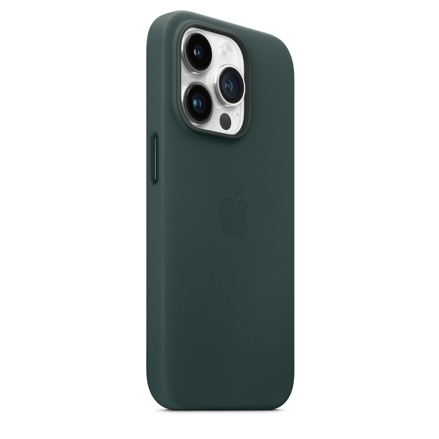 Funda de piel con MagSafe para el iPhone 14 Pro - Verde bosque