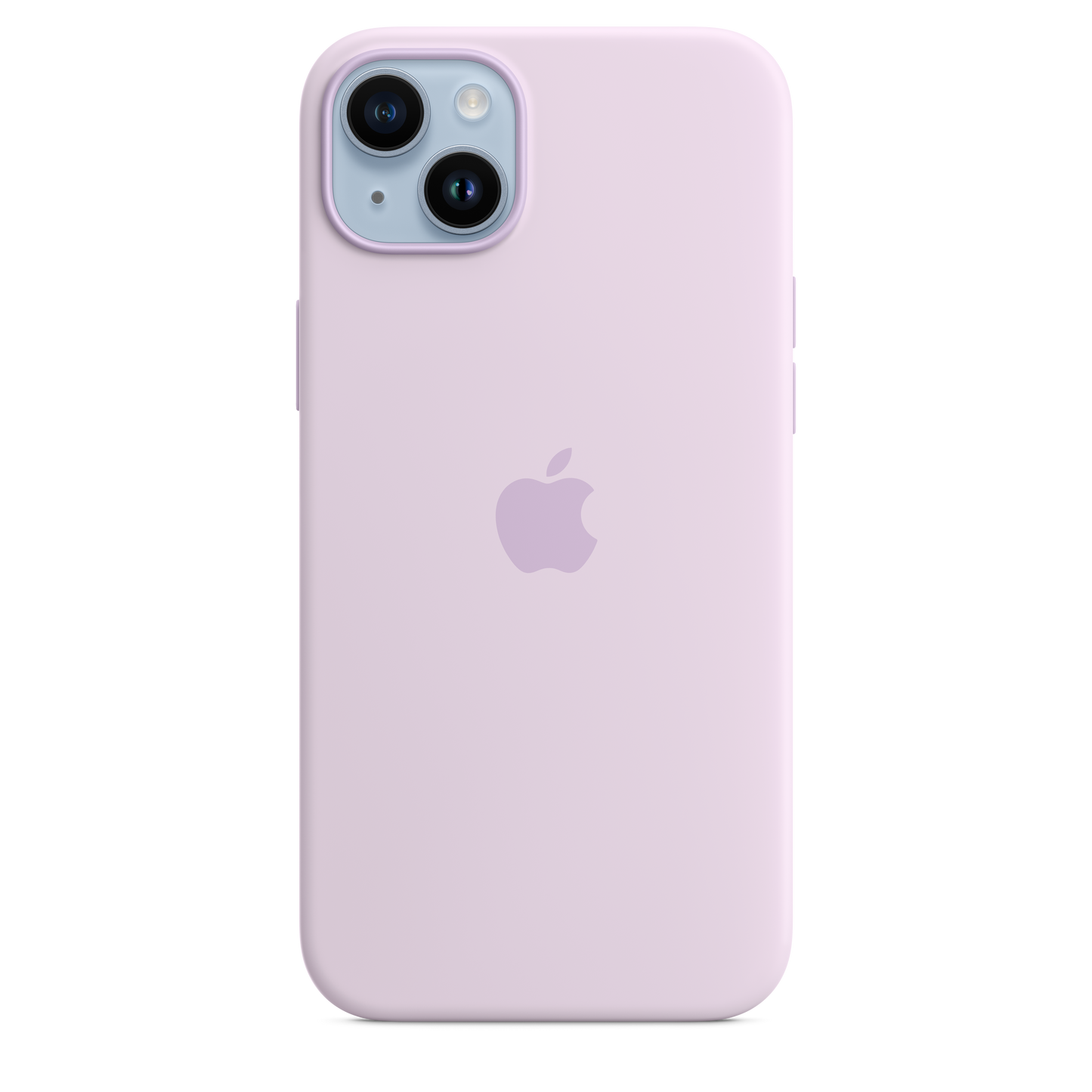 Funda de silicona con MagSafe para el iPhone 14 Plus - Lila