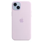 Funda de silicona con MagSafe para el iPhone 14 Plus - Lila