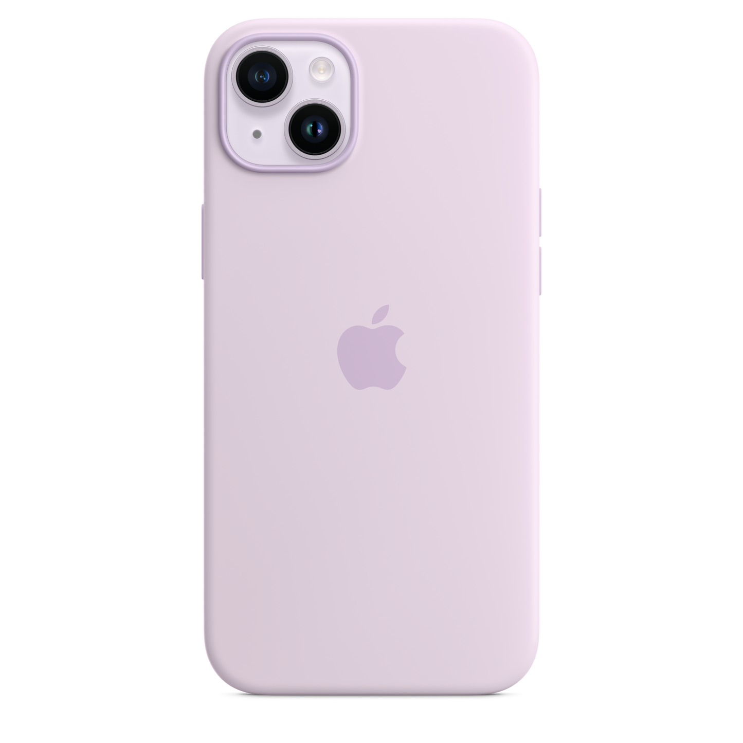 Funda de silicona con MagSafe para el iPhone 14 Plus - Lila