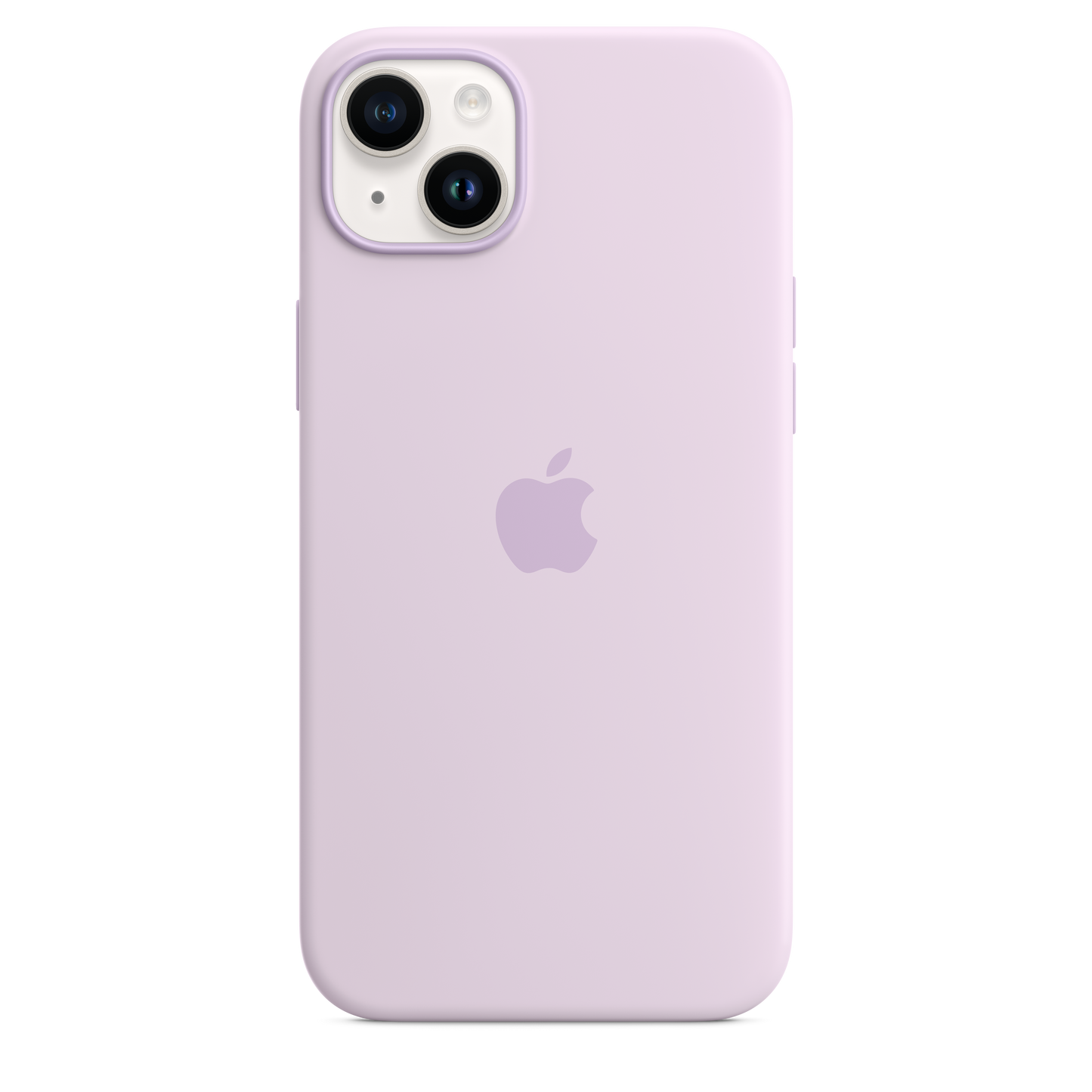 Funda de silicona con MagSafe para el iPhone 14 Plus - Lila