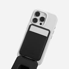 CARTERA MOFT MAGSAFE PARA IPHONE CON STAND TRIPODE JET BLACK