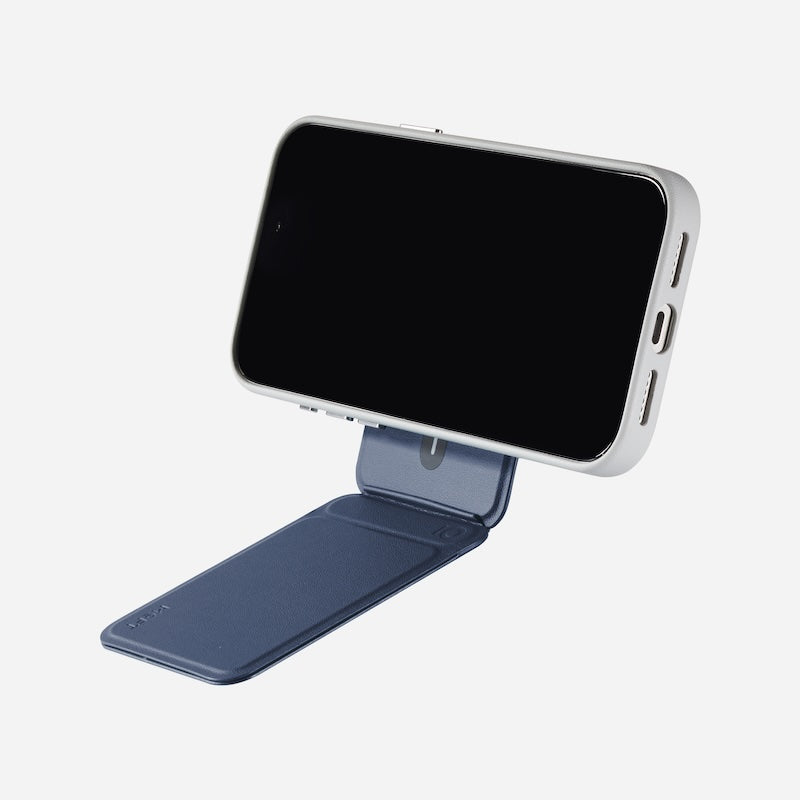 CARTERA MOFT MAGSAFE PARA IPHONE CON STAND TRIPODE NAVY BLUE