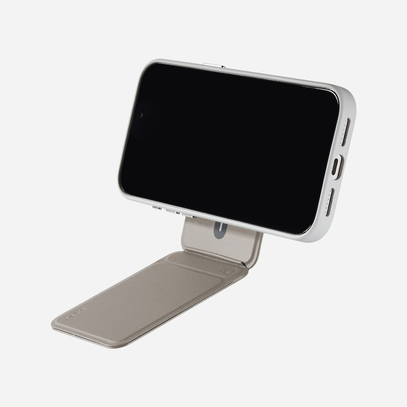 CARTERA MOFT MAGSAFE PARA IPHONE CON STAND TRIPODE TAUPE