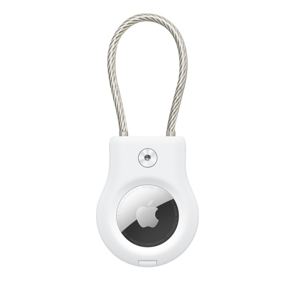 Llavero Premium Belkin Guaya De Seguridad Para AirTag - Blanco