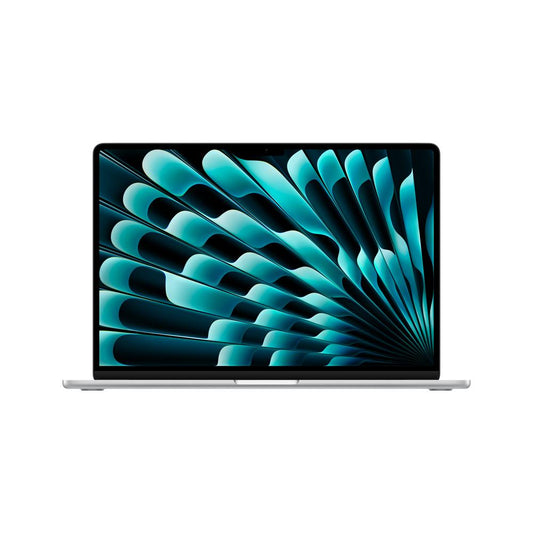 MacBook Air de 15 pulgadas: Chip M3 de Apple con CPU de 8 núcleos y GPU de 10 núcleos, 256 GB SSD - Plata