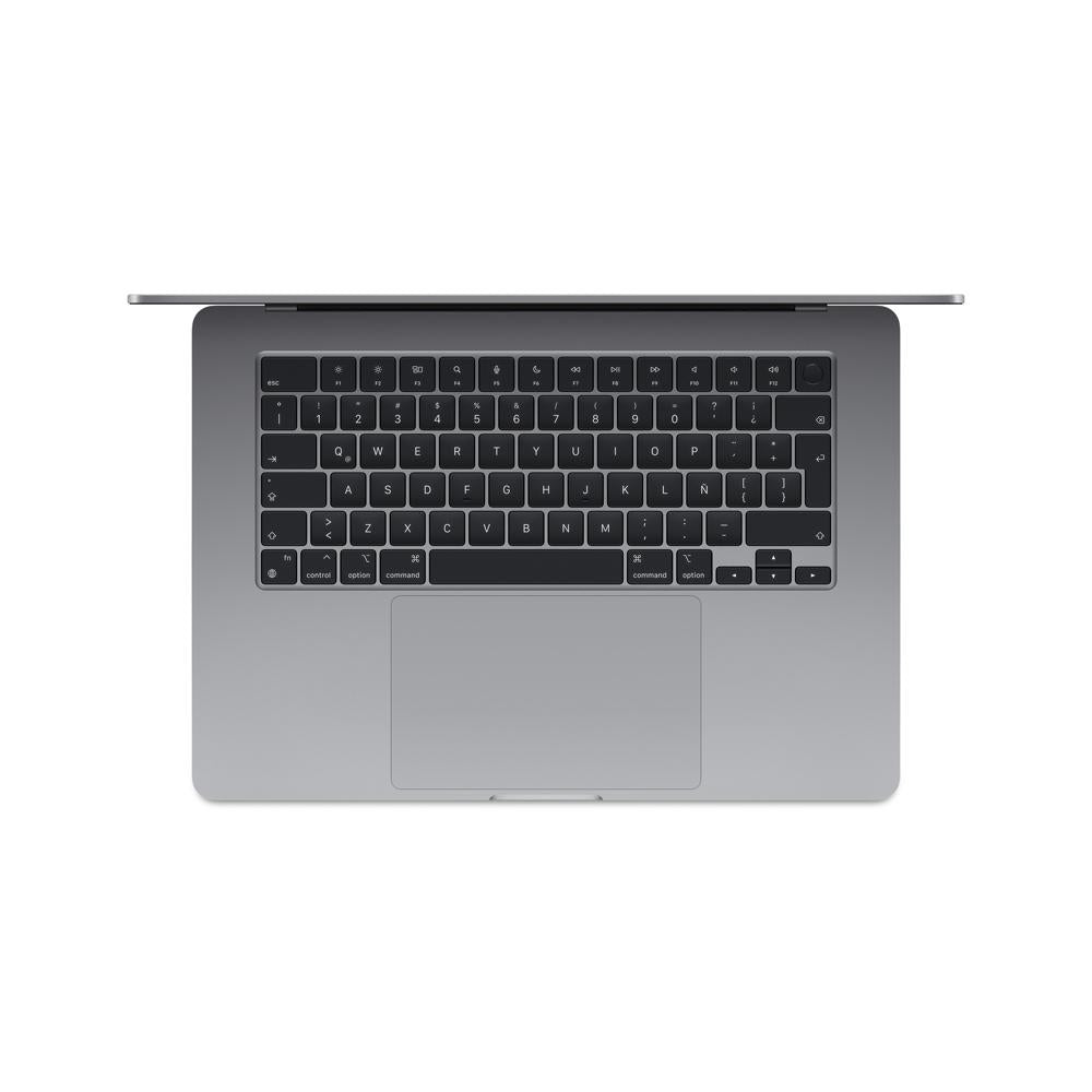 MacBook Air de 15 pulgadas: Chip M3 de Apple con CPU de 8 núcleos y GPU de 10 núcleos, 512 GB SSD - Gris espacial