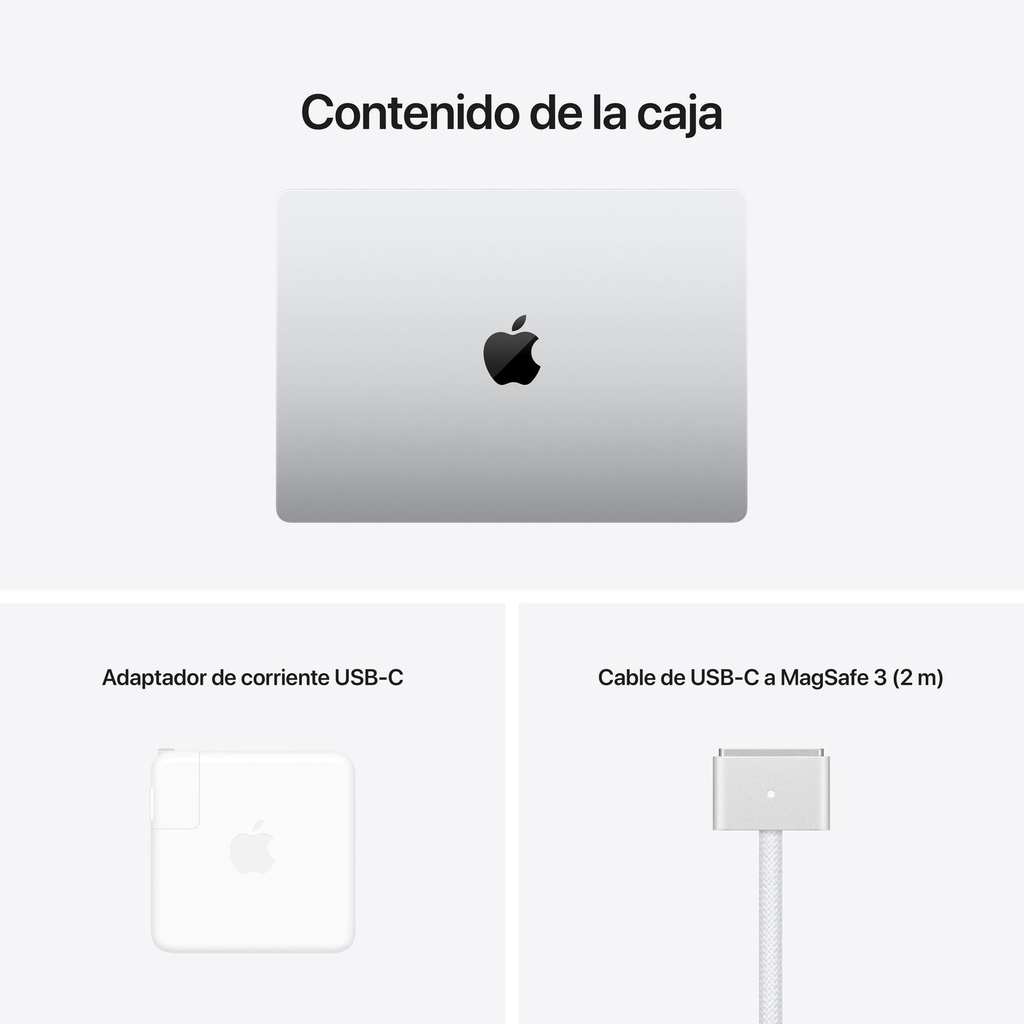 MacBook Pro de 14 pulgadas: Chip M1 Pro de Apple con CPU de ocho núcleos y GPU de catorce núcleos, 512 GB SSD - Plata