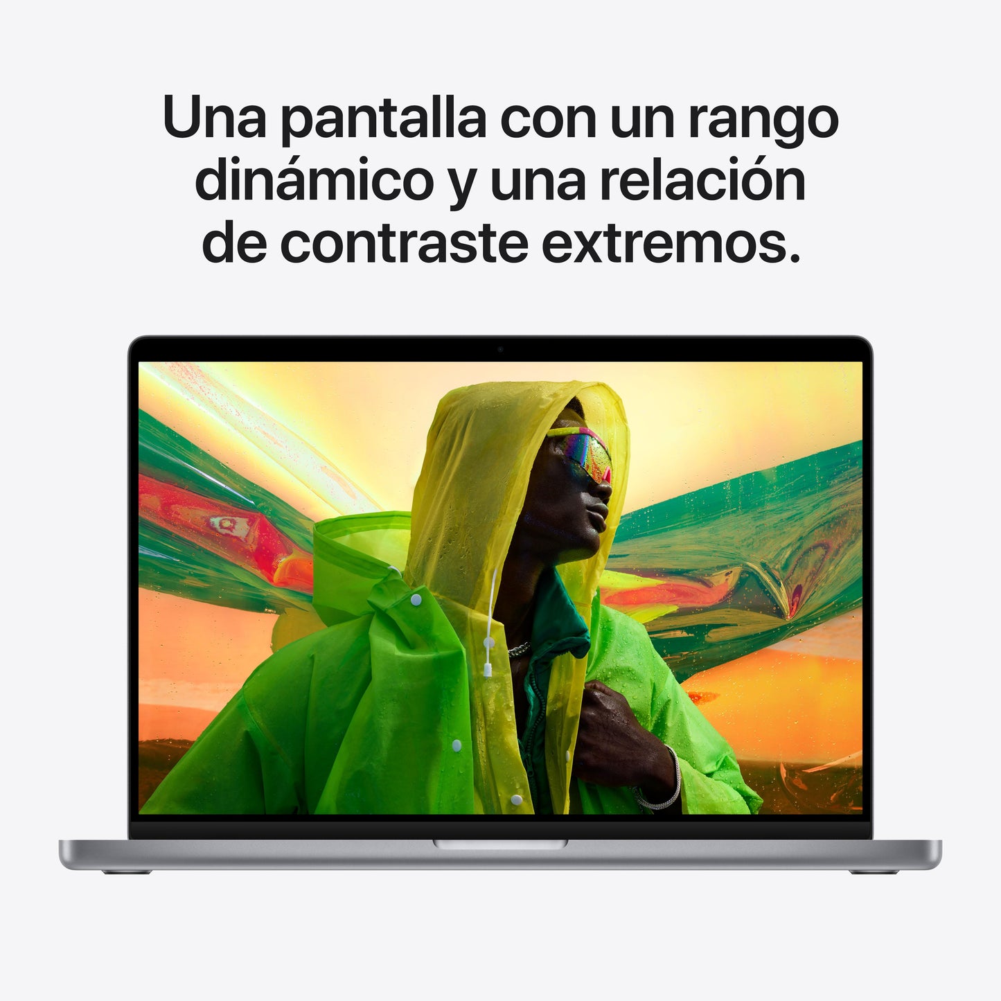 MacBook Pro de 14 pulgadas: Chip M1 Pro de Apple con CPU de diez núcleos y GPU de dieciséis núcleos, 1 TB SSD - Gris espacial