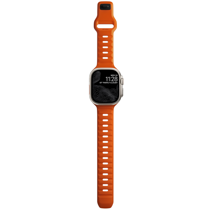 BANDA NOMAD SPORT BAND 45MM ULTRA ORANGE