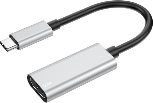MULTIPUERTO QDOS POWERLINK DISPLAY USB-C A HDMI SILVER
