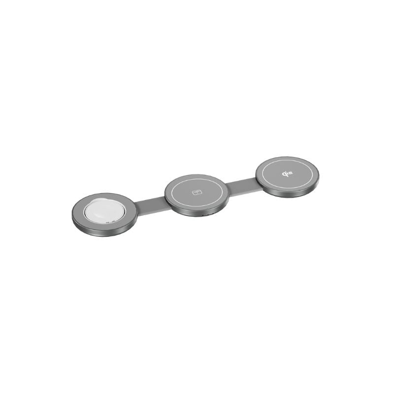 BASE DE CARGA QDOS 3 EN 1 15W QI2 GRY