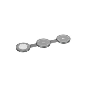 BASE DE CARGA QDOS 3 EN 1 15W QI2 GRY