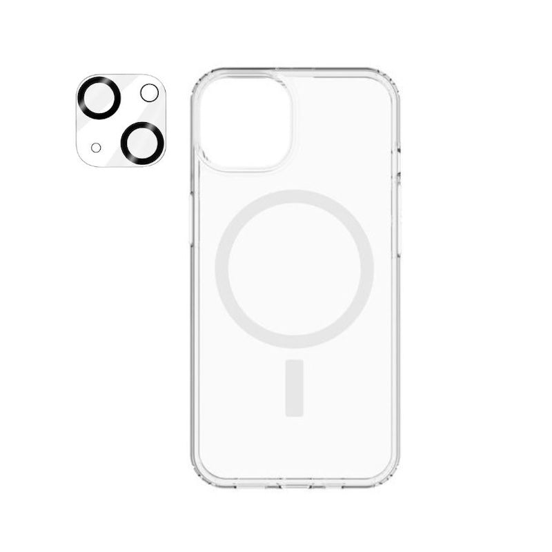 KIT DE PROTECCION QDOS OPTIGUARD PROTECT IPHONE 13 CLEAR