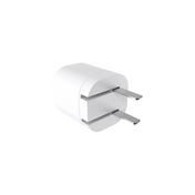 Cargador de pared QDOS PowerCube de 20W USB-C con clavija de EE. UU. - Blanco