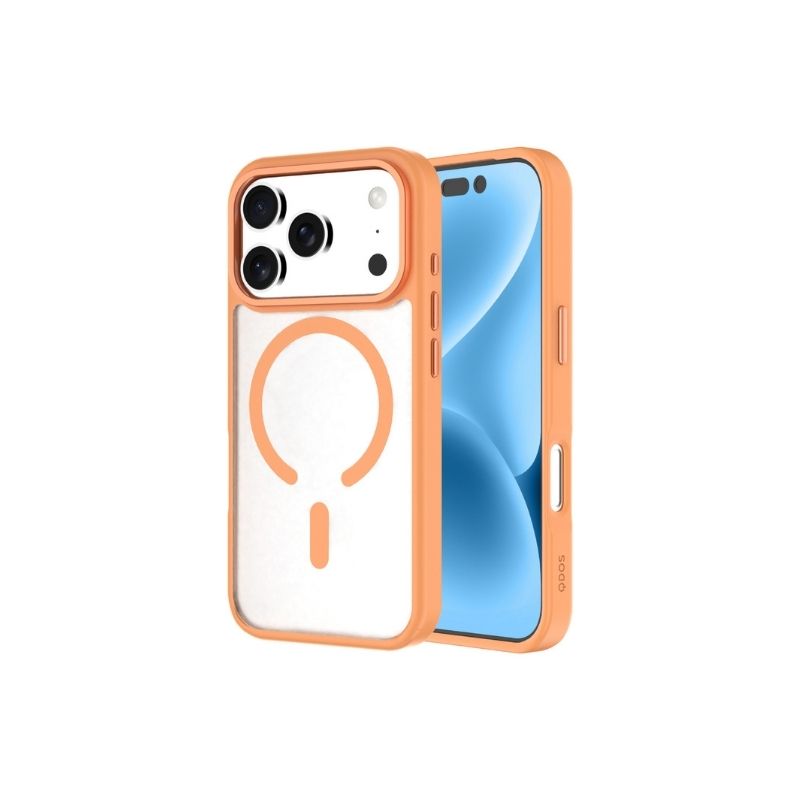 CASE QDOS HYBRID DROP SOFT TOUCH IPHONE 17 PRO ORANGE – Mac Center Colombia