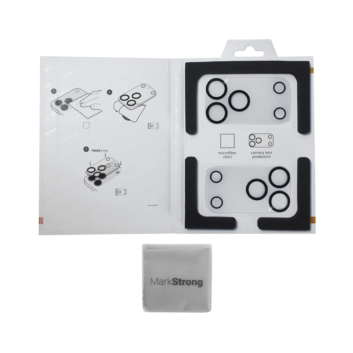 PROTECTOR DE CAMARA MARKSTRONG INTEGRAL PARA IPHONE 17 PRO MAX