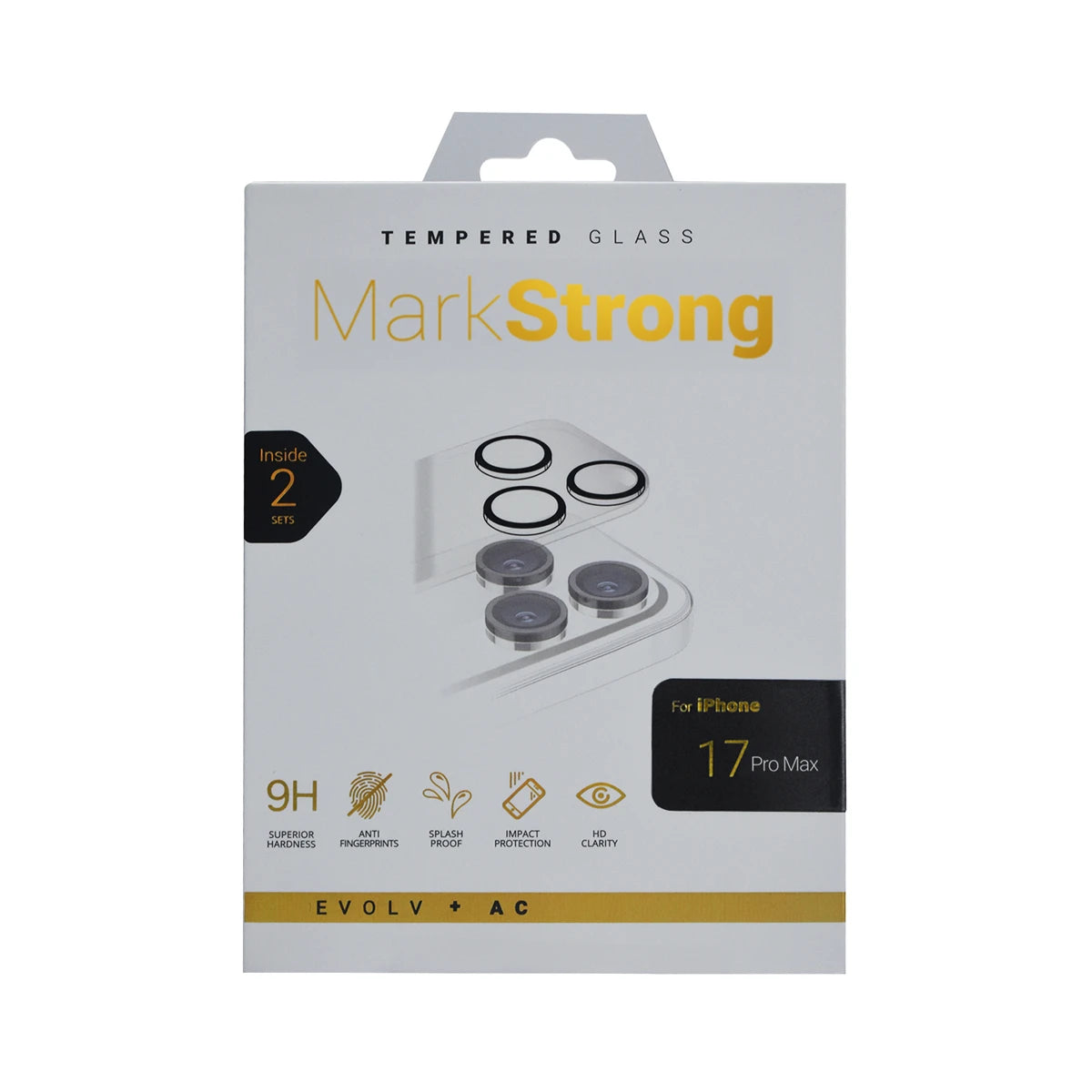 PROTECTOR DE CAMARA MARKSTRONG INTEGRAL PARA IPHONE 17 PRO MAX