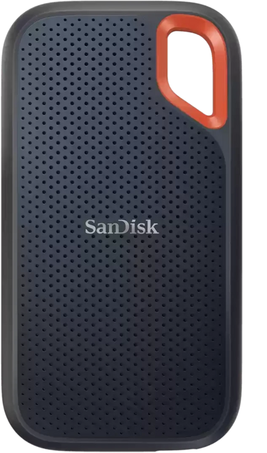 DISCO DURO SANDISK EXTREME PORTABLE SSD 2 TB USB-C BLACK