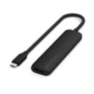 MULTIPUERTO SATECHI USB-C 4 EN 1 4K BLACK