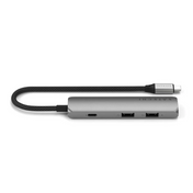 MULTIPUERTO SATECHI USB-C 4 EN 1 4K SPACE GRAY