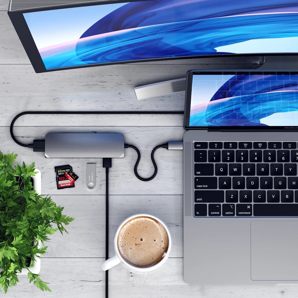 SATECHI SLIM TYPE-C M-P ADAPTER V2&AMP;#160;