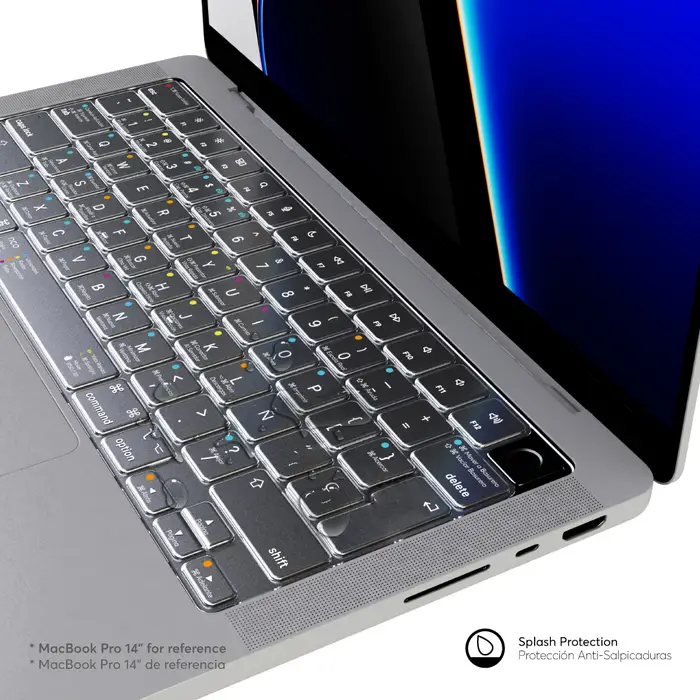 Protector para teclado NCO SMARTTY TPU EU Para MacBook de 13.6 M2 - Transparente