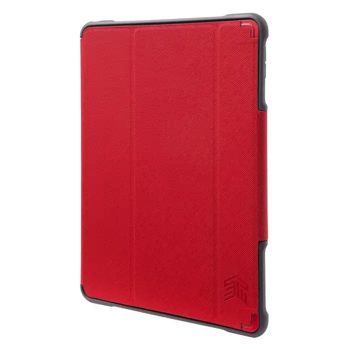 Case STM Dux Plus Dúo Para iPad de 10.2" (Gen 8 y 9) - Rojo
