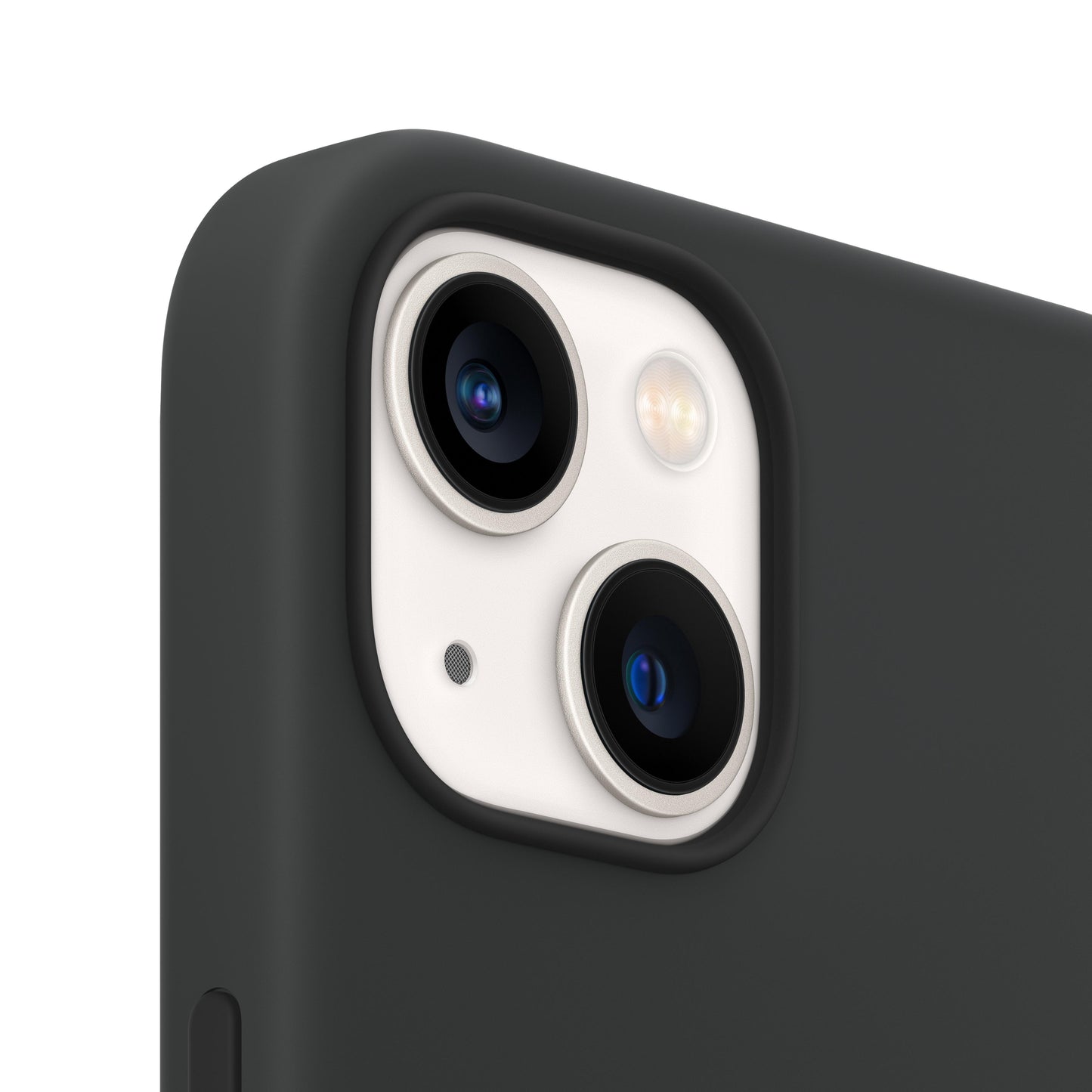 Estuche de silicona con MagSafe para el iPhone 13 - Medianoche