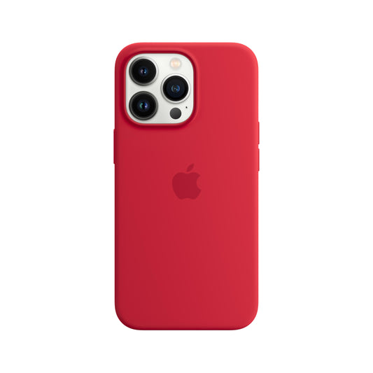 Estuche de silicona con MagSafe para el iPhone 13 Pro - (PRODUCT)RED
