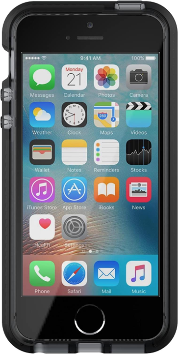 Case TECH21 EVO MESH Para iPhone Se -  Negro