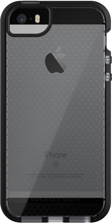 Case TECH21 EVO MESH Para iPhone Se -  Negro