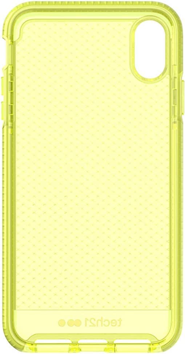 Case TECH21 EVO CHECK Para iPhone Xs Max - Amarillo Neon (exclusivo de Apple)